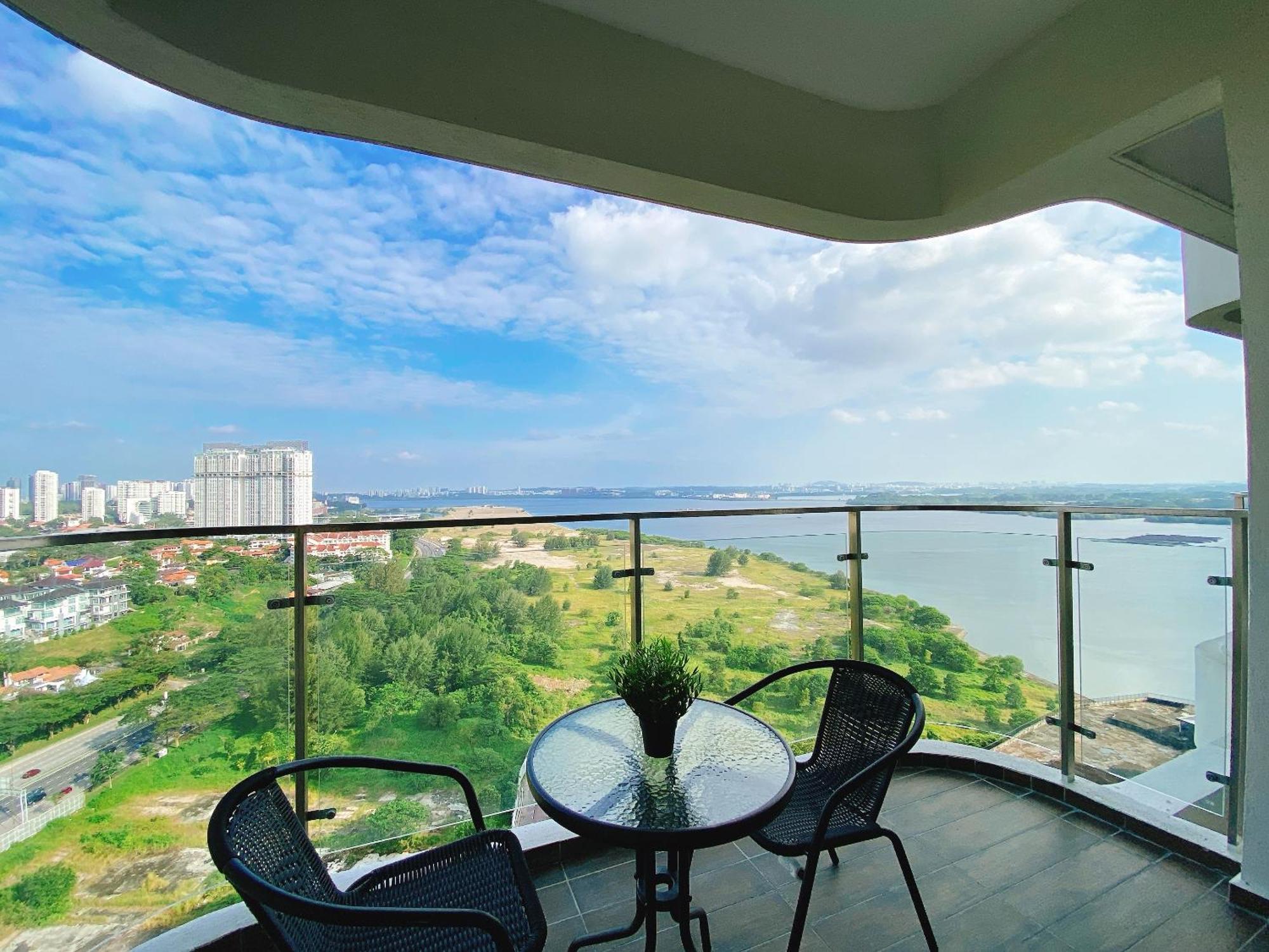 Apartament Seafront Country Garden Danga Bay By Lions Bay Johor Bahru Pokój zdjęcie