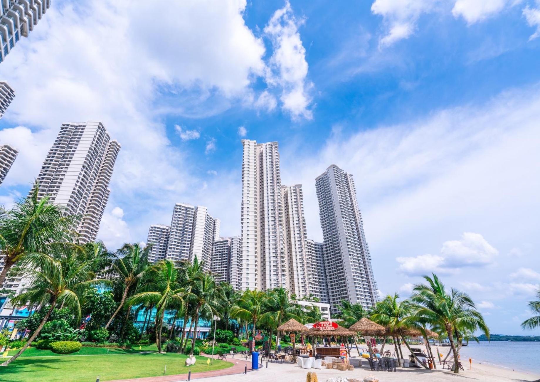 Apartament Seafront Country Garden Danga Bay By Lions Bay Johor Bahru Zewnętrze zdjęcie