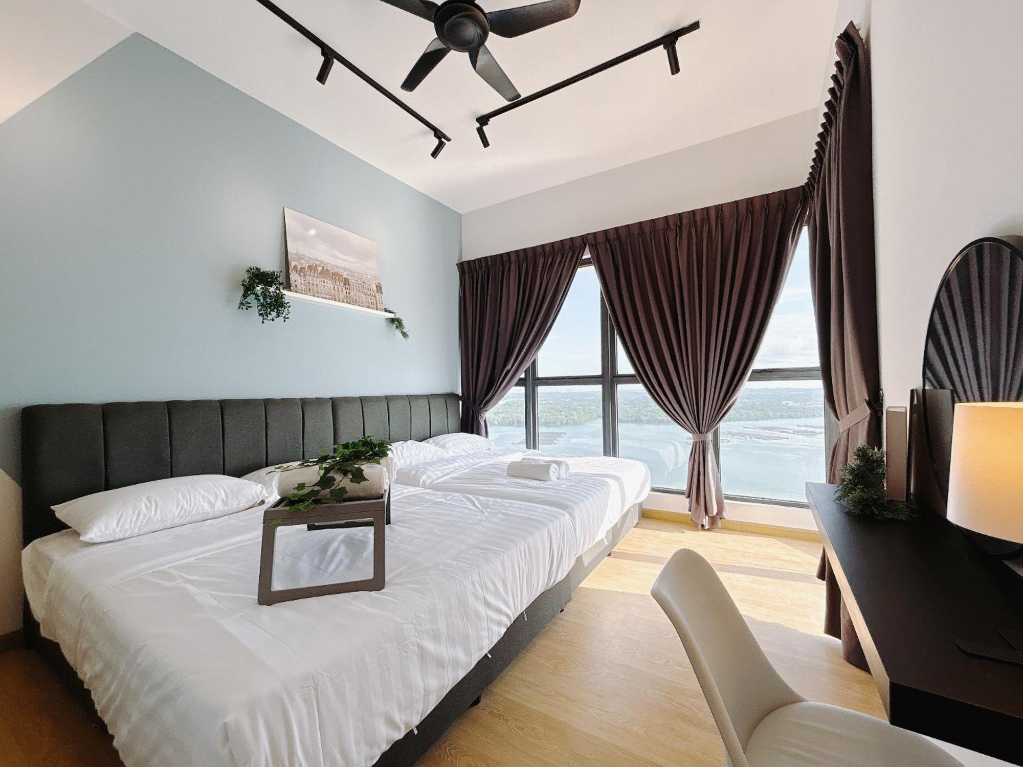 Apartament Seafront Country Garden Danga Bay By Lions Bay Johor Bahru Pokój zdjęcie