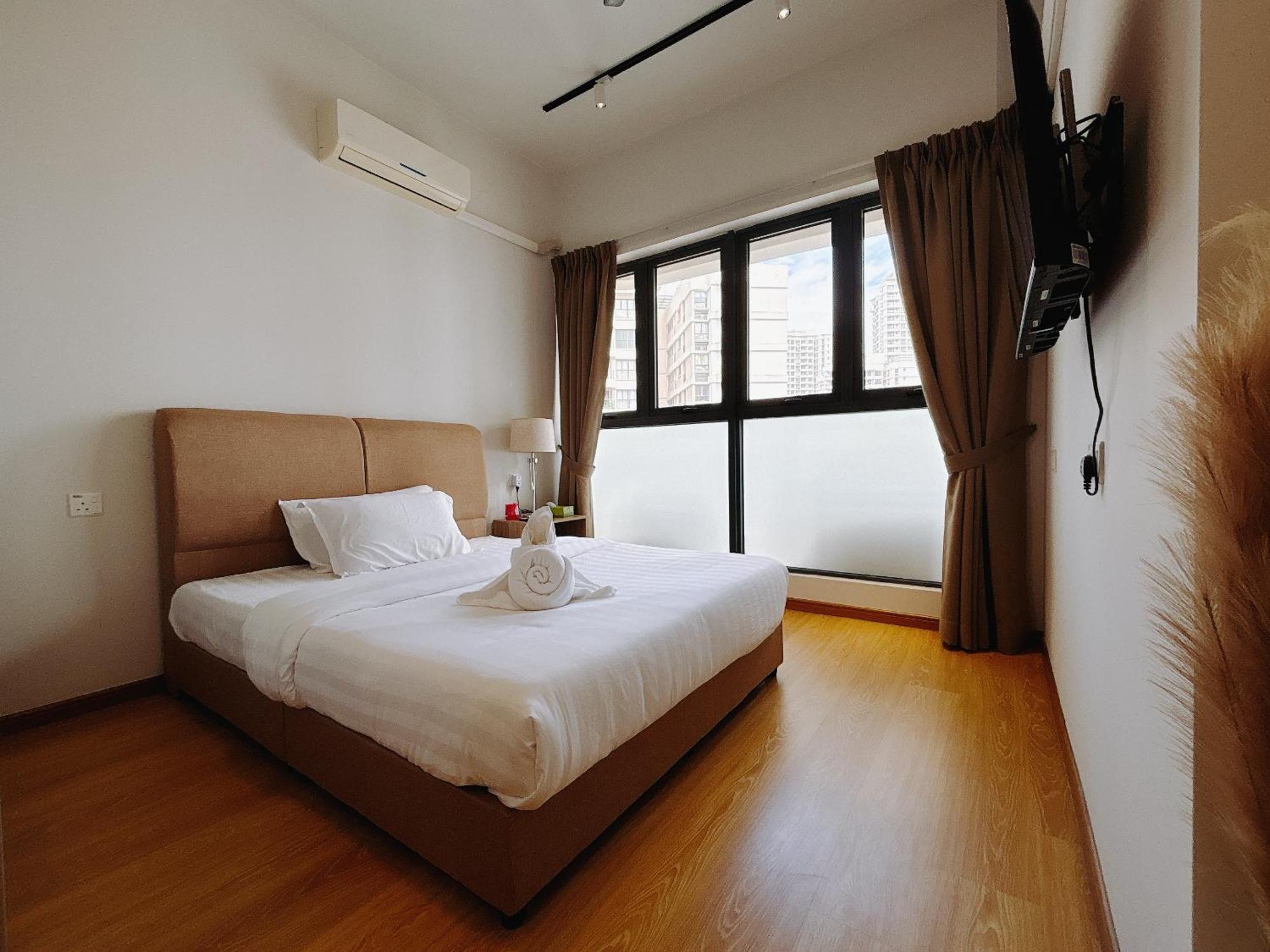 Apartament Seafront Country Garden Danga Bay By Lions Bay Johor Bahru Pokój zdjęcie